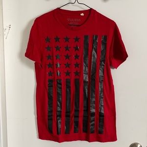 Stars and Stripes Red Tee